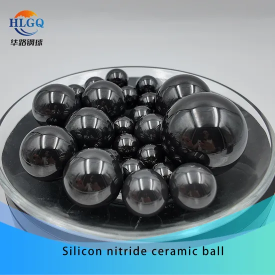 High Precision Smooth Surface Fine Polished Black Color 1mm to 50.8mm Silicon Nitride Ceramic Ball